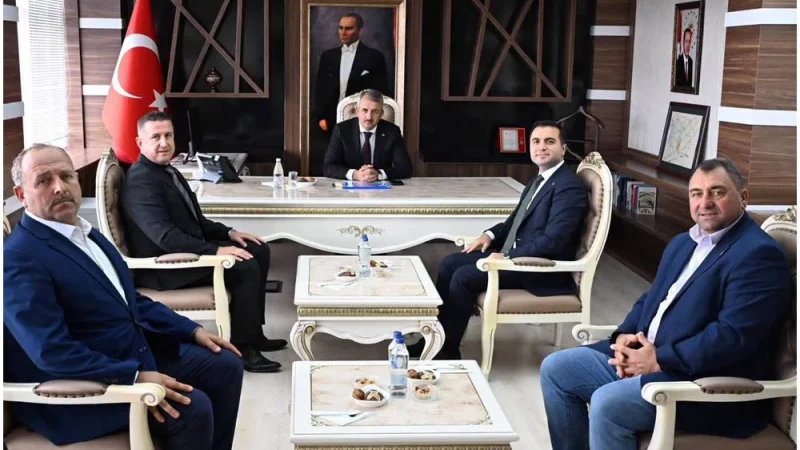 Edirne Valisi Yunus Sezer’den Lalapaşa’ya Resmi Ziyaret