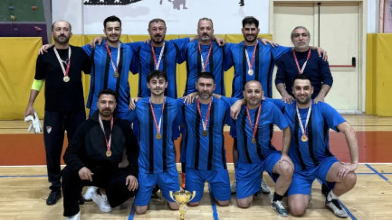 Elazığ Belediyespor Futsal Takımı, 4. Kamu Spor Oyunları'nda Şampiyon Oldu