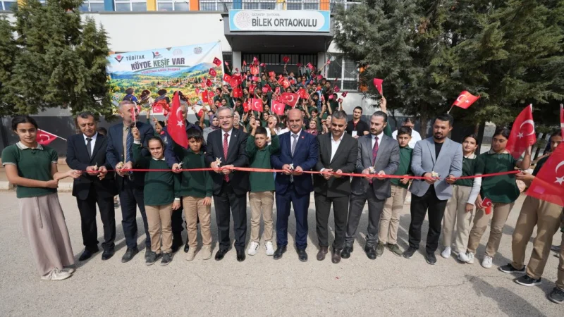 Gaziantep'te Köy Okullarına Bilim Desteği: 'Köyde Keşif Var!-1' Projesi Başladı