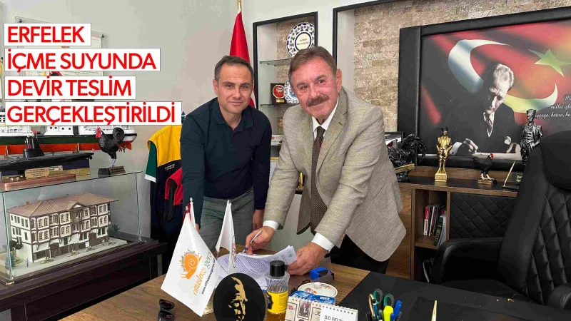 Gerze'de Erfelek İçme Suyu Projesi'nde Devir Teslim Gerçekleştirildi