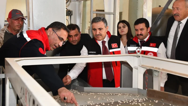 Gümüşhane Valisi Atay, Kelkit'teki Üretim Tesislerinde İncelemelerde Bulundu