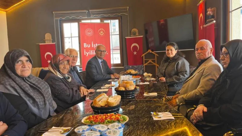 Gümüşhane'de Şehit Aileleri ve Gazilerle Gönül Buluşması