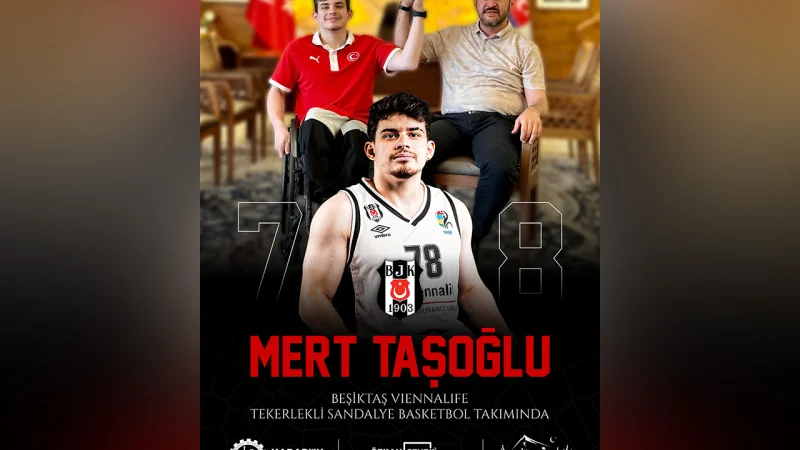 Karabüklü Milli Sporcu Bilal Mert Taşoğlu Beşiktaş'a Transfer Oldu