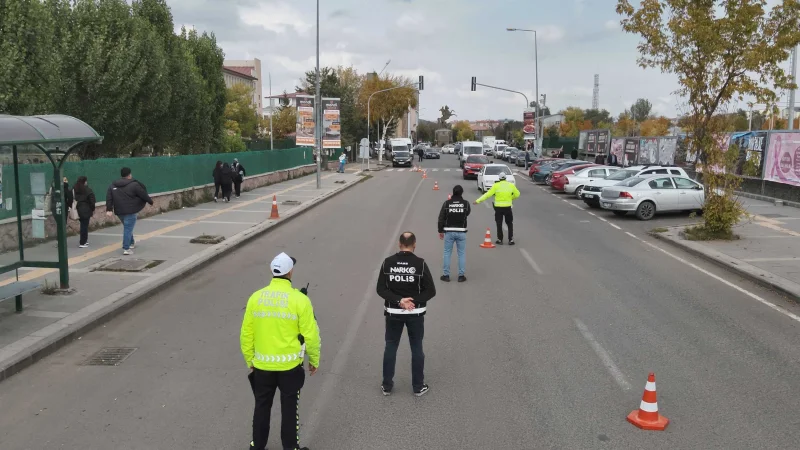 Kars'ta İHA Destekli Okul Güvenliği ve Yol Denetimi