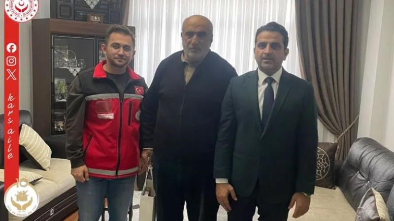 Kars'ta Şehit Yakınları ve Gazilere Vefa Ziyareti