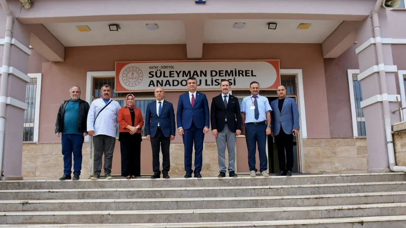 Kaymakam Mehmet Keklik'ten Süleyman Demirel Anadolu Lisesi'ne Ziyaret