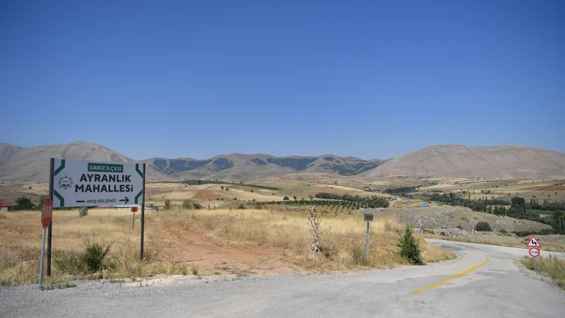 Kayseri Büyükşehir Belediyesi'nden Sarız'da Ulaşım Yatırımı