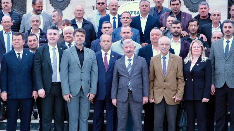 Keşan'da 19 Ekim Muhtarlar Günü Törenle Kutlandı