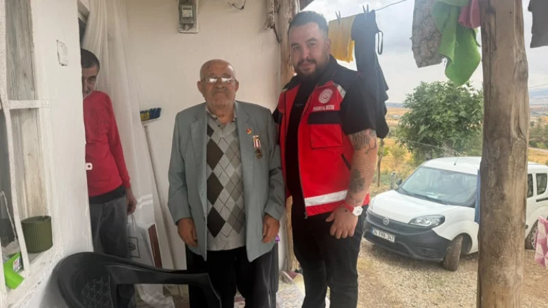 Kırıkkale'de 19 Eylül Gaziler Günü Dolayısıyla Gaziye Ziyaret Gerçekleştirildi