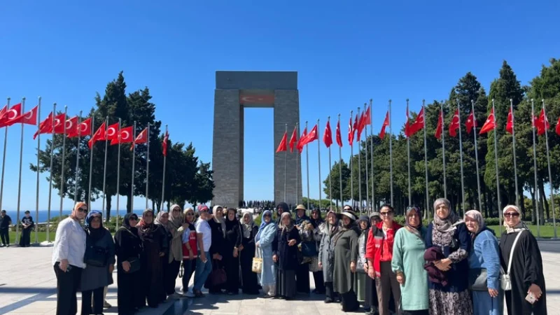 Kırıkkaleli Şehit Anneleri Çanakkale, Bursa ve Eskişehir Gezisini Tamamladı