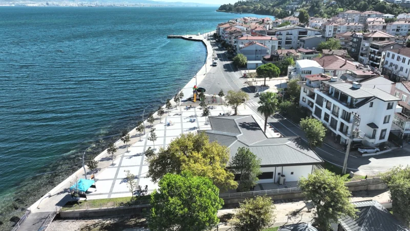 Kocaeli'de Ulaşlı Sahili Taşkınlara Karşı Koruma Altına Alındı
