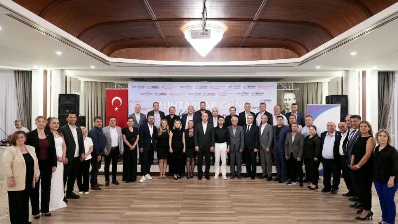 Konyaaltı'nda Muhtarlar Günü Kutlaması: Başkan Kotan Muhtarları 'Yol Arkadaşım' Olarak Nitelendirdi