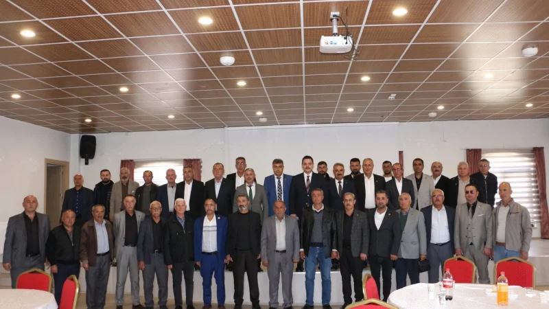 Konya'nın Yunak İlçesinde 19 Ekim Muhtarlar Günü Törenle Kutlandı