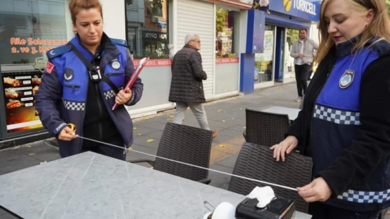 Lüleburgaz'da İşgal Denetimlerine Tamamı Kadın Zabıta Ekibi