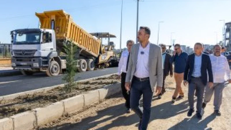 Manavgat Ulukapı Caddesi'nde Üstyapı Çalışmalarında Sona Gelindi