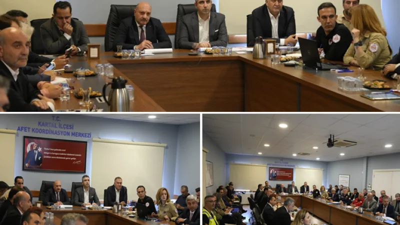 Marmara Depremi Senaryosuyla Kartal'da Geniş Kapsamlı TAMP Tatbikatı Gerçekleştirildi