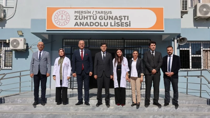 Mersin İl Milli Eğitim Müdürü Muhammed Özdemirci'den Tarsus'ta Okul Ziyareti