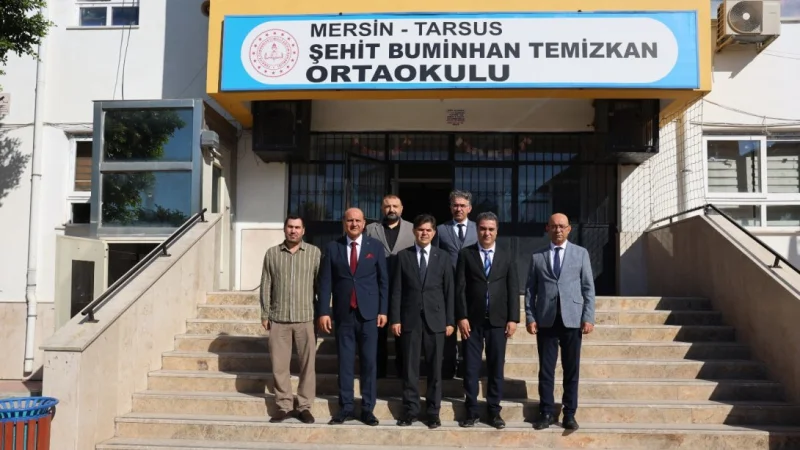 Mersin'de Okul Ziyareti: Eğitim Süreçleri Yerinde İncelendi