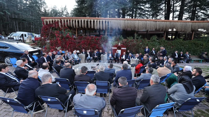 Onikişubat Kaymakamı Salih Çiğdem, Muhtarlar Günü'nde Muhtarlarla Buluştu