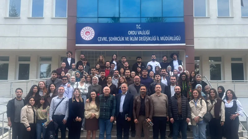 Ordu'nun Sürdürülebilir Mekansal Gelişimi İçin Üniversite ve Kurumlar Bir Araya Geldi
