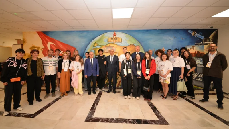 Osmaniye'de Avrupalı Öğrenci ve Öğretmenlerin Katılımıyla Yapay Zekâ Projesi Buluşması