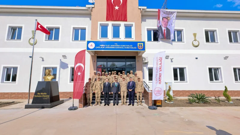 Payas'ta Yeni Jandarma Karakol Binası Hizmete Girdi