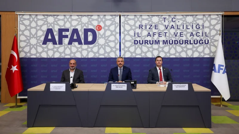 Rize'de 2026 Yatırımları Masaya Yatırıldı: 367 Proje İçin 139 Milyar Liralık Bütçe