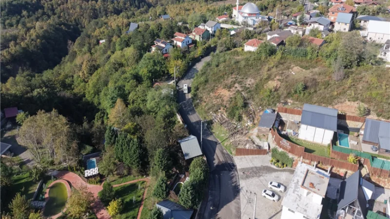 Sakarya Sapanca'da Asfalt Çalışmaları Tamamlandı