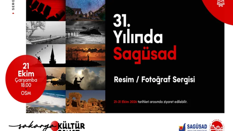 Sakarya'da Sanat Dolu Buluşma: SAGÜSAD 31. Yıl Karma Sergisi Açılıyor