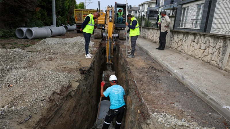 Sakarya'da Yağmur Suyu Altyapısı Güçlendiriliyor: Yeni Hatlar İnşa Ediliyor