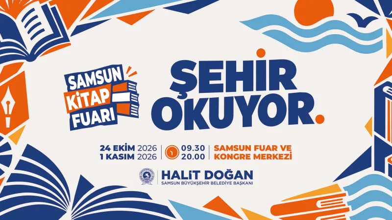 Samsun Kitap Fuarı 24 Ekim'de Kapılarını Açıyor