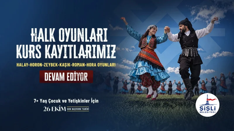 Şişli'de Halk Oyunları Kursu Kayıtları Başladı