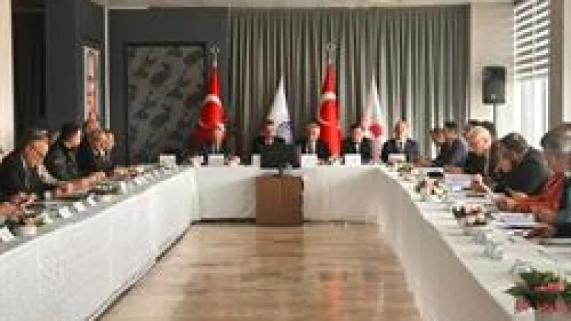 Tekirdağ'da Meriç-Ergene Havzası Havza Su Kurulu Toplantısı Gerçekleştirildi