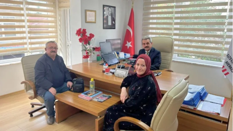 Trabzon'da Gazi İbrahim Kurt ve Şehit Babası Muhammet Çelik Ağırlandı