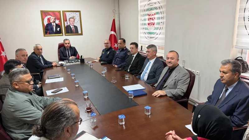 Turgutlu'da 10 Kasım ve KPSS Hazırlıkları Değerlendirildi