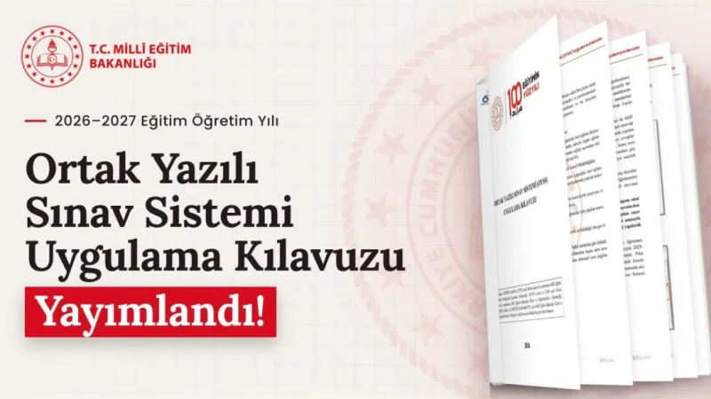 Uşak'ta Ortaokul ve Liseler İçin Ortak Yazılı Sınav Sistemi Uygulama Kılavuzu Yayımlandı
