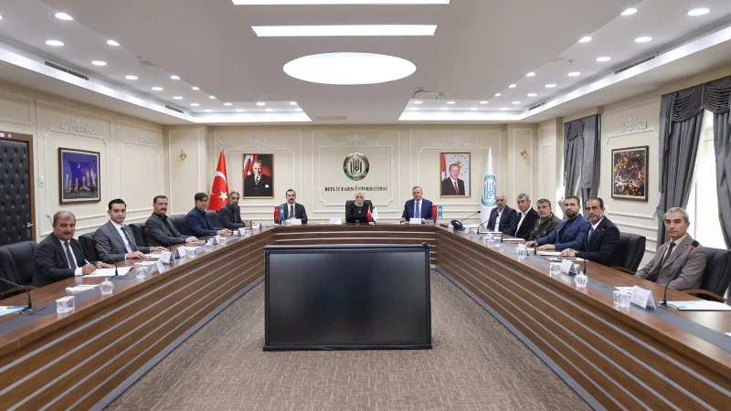 Van Gölü Havza Koruma Eylem Planı Bitlis'te Masaya Yatırıldı
