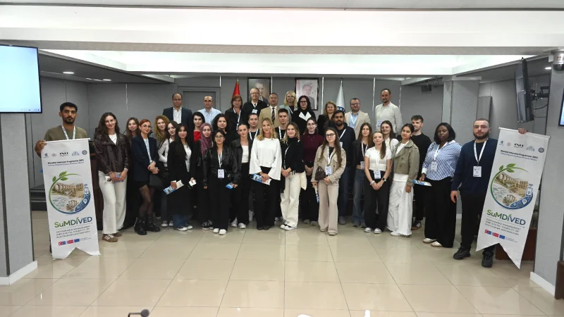 4 Ülkeden Erasmus Öğrencileri ve Akademisyenler Isparta Belediyesi'ni Ziyaret Etti