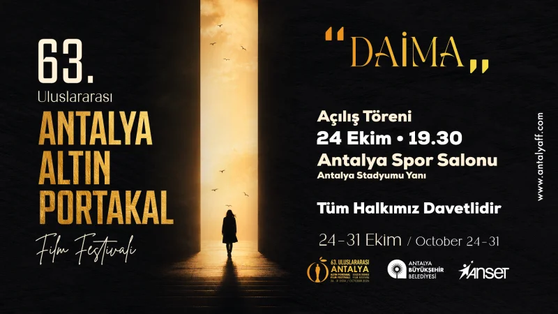 63. Uluslararası Antalya Altın Portakal Film Festivali Başlıyor