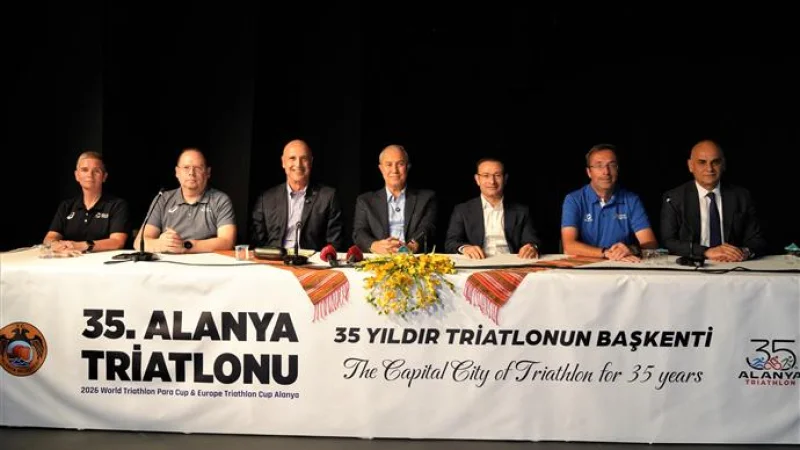 Alanya Triatlonu 35. Yılında Dünya Sporcularını Ağırlıyor