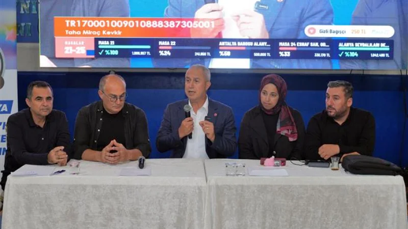 Alanya'da DMD Hastası Taha Miraç İçin Düzenlenen Dayanışma Gecesinde Bağış Toplandı