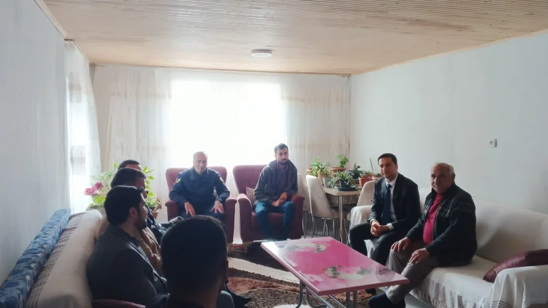 Altınyayla Kaymakamı Hatipoğlu'ndan Şehit Ailelerine Bayram Ziyareti