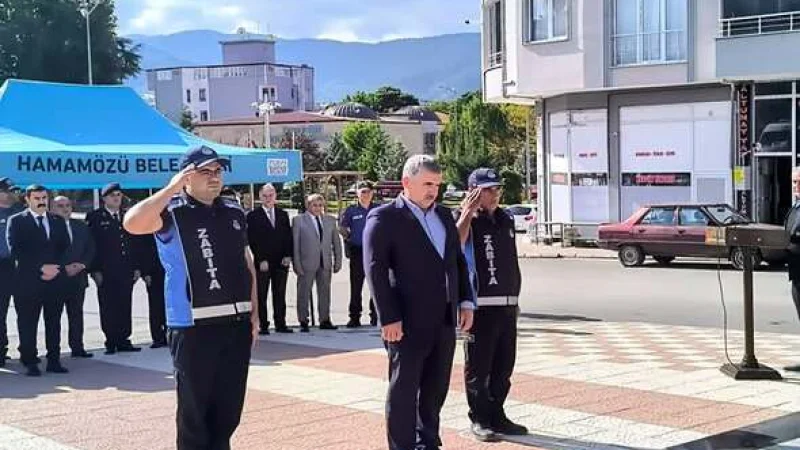 Amasya'nın Hamamözü İlçesinde 19 Eylül Gaziler Günü Törenle Kutlandı