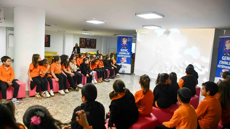 Ankara'da Minik Öğrenciler Kütüphane Kültürüyle Buluşuyor
