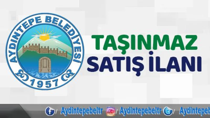Aydıntepe Belediyesi'nden Merkezde 6 Dükkan İçin Satış İlanı