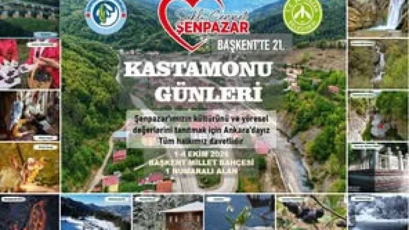 Başkentte 21. Kastamonu Günleri Heyecanı Başlıyor
