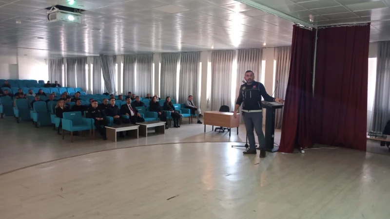 Beylikova'da Madde Bağımlılığı ile Mücadele Eğitimi Düzenlendi
