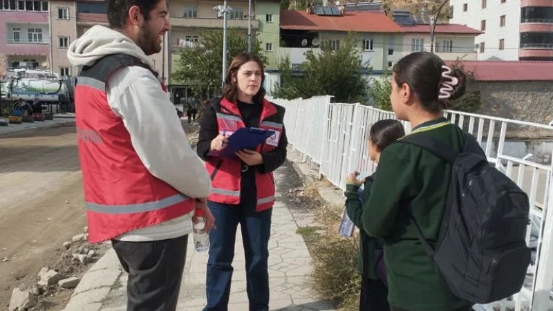 Bitlis'te Çocukların Güvenliği İçin Saha Denetimleri Sürüyor