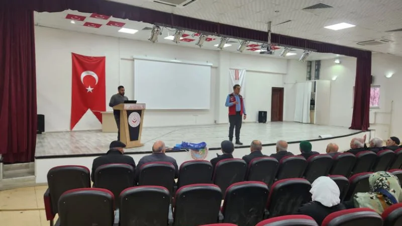 Bitlis'te Yaşlı Vatandaşlara Finansal Okuryazarlık Eğitimi Verildi
