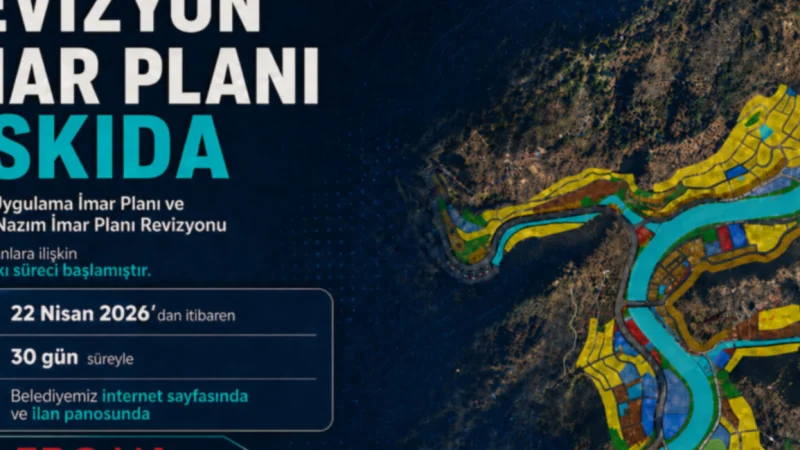 Borçka'da Revizyon İmar Planı Askıya Çıkarıldı